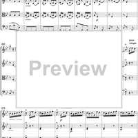 String Quartet No. 6, Movement 4 - La Malinconia - Score