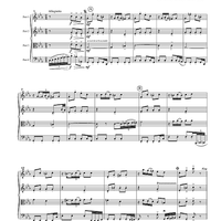 Music for Four, Collection No. 3 - Tangos and More! - Score
