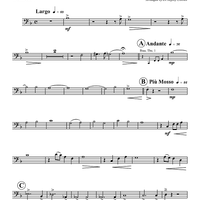 Oh Bury Me Not On The Lone Prairie - Trombone 2