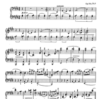 Liebeslieder Walzer E Major Op.52a No. 9 - Piano 2