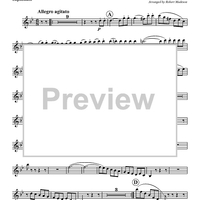 Allegro Agitato - from Violin Sonata in F Minor - Euphonium BC/TC