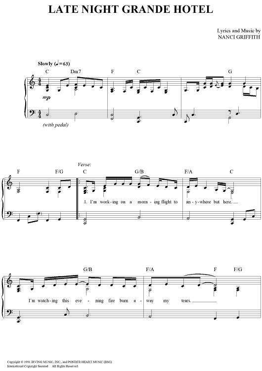 Late Night Grande Hotel