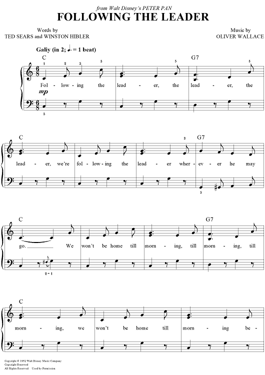 Following The Leader