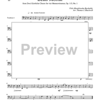 Beati Mortui - Trombone 4