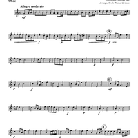 While By the Sheep We Watched at Night - Oboe