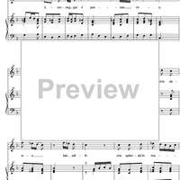 Non appaga il mio desio - Score