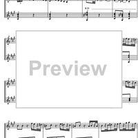 Sonata A Major - Score