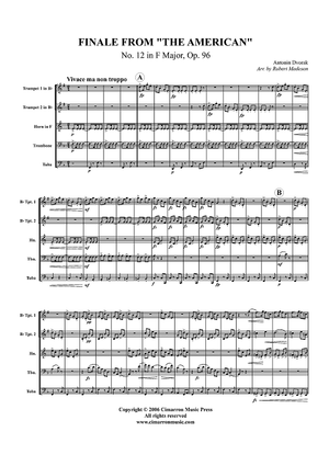 Finale from "The American" - Score