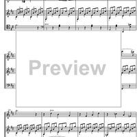 Terzetto No. 4 - Score