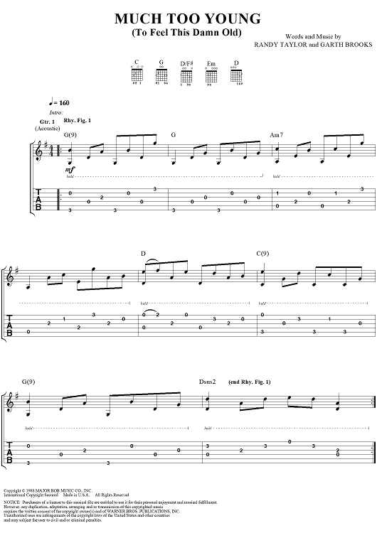 Much Too Young (To Feel This Damn Old)