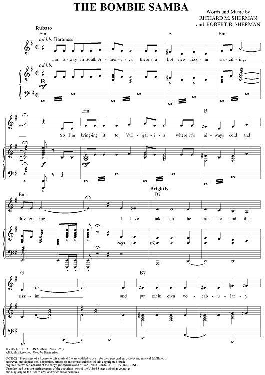 The Bombie Samba