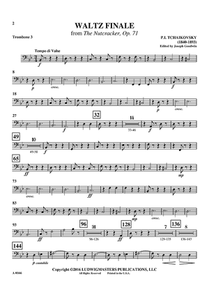 Waltz Finale from The Nutcracker, Op. 71 - Trombone 3