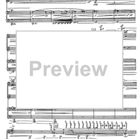 Meditation on the melody of Gagaku "Kotoriso" - Score