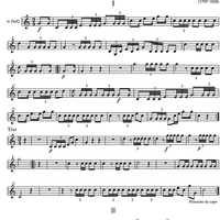 Minuet C Major D2d - Trumpet