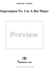Impromptu No. 1 in A-flat Major, Op. 29