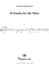 Forty-Five Etudes for the Oboe