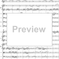 Brandenburg Concerto No. 4: Presto - Score