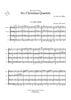 Six Christmas Quartets - Score