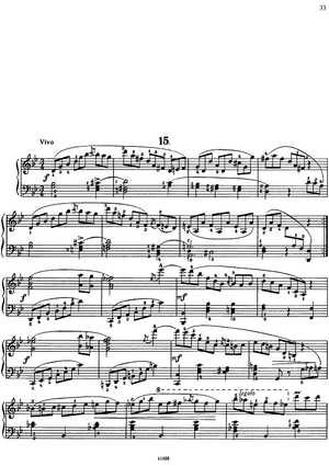 Etude Op.66 No.15