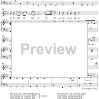 25. "Bist du bei mir", Aria (spur: c by ?Stölzel)