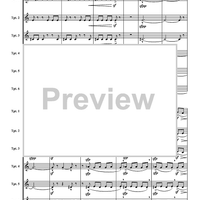 Music for Six Trumpets - Score