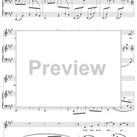 Five Lieder for Low Voice, Op. 105, No. 1, Wie Melodien zieht es mir