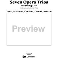 Seven Opera Trios - Viola