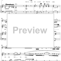 "Erschütt're dich nur nicht, verzagte Seele", Aria, No. 3 from Cantata No. 99: "Was Gott tut, das ist wohlgetan" - Piano Score