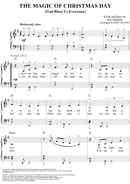 The Magic of Christmas Day