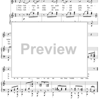 Die Versuchung - No. 19 from "28 Deutsche Volkslieder" WoO 32