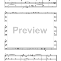 Four Traditional Christmas Trios In Non-Traditional Settings - Score