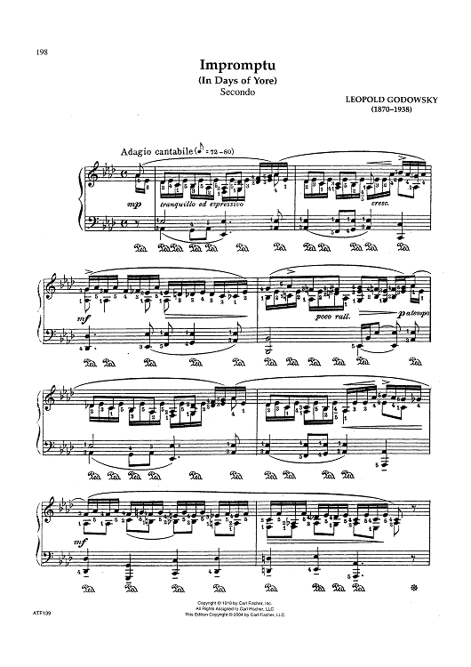 Impromptu (In the Days of Yore)