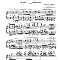 No. 14 - Étude Op. 10, No.7 (First Version)