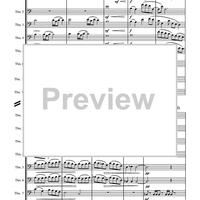 Remnants of a Fugue - Score