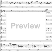 Chorus: Se gloria il crin ti cinse, No. 17 from "Lucio Silla", Act 2 - Full Score