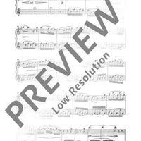 Opera Melodies with and without Variations