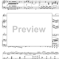 Sonata No. 1 Bb Major Op.45 - Score