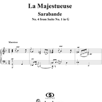 Harpsichord Pieces, Book 1, Suite 1, No. 4:  La Majestueuse