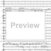 Piano Concerto No. 20 in D Minor, Movement 3 (K466) - Full Score