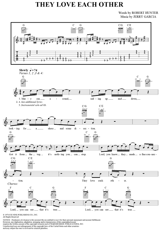 They Love Each Other