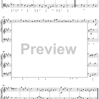 Trio Sonatain A Major  - Op. 4, No. 3 - Score