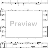 Trio Sonata in C Minor  - Op. 4, No. 11 - Score