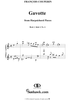 Harpsichord Pieces, Book 1, Suite 2, No.6:  Gavotte