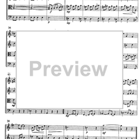 String quartet No. 1 - Score