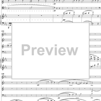 Quintet in C Minor, Movement 3 - Piano Score
