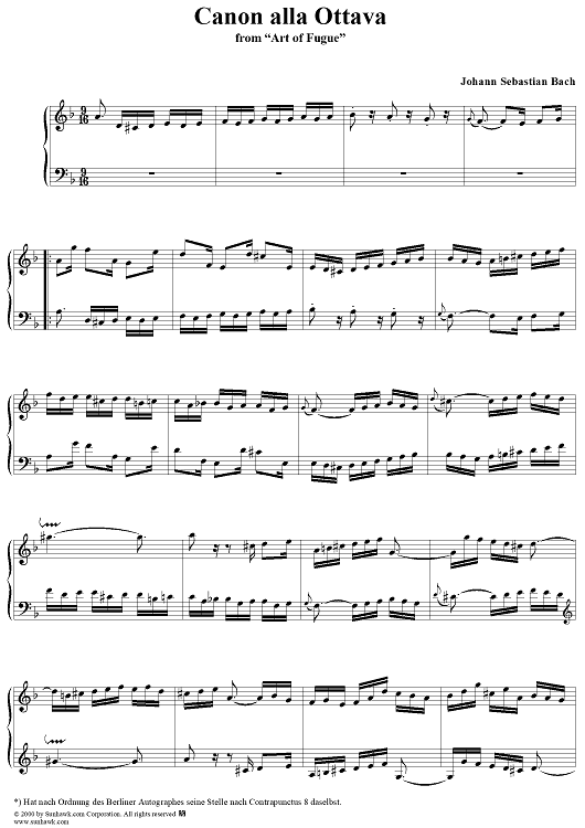 Canon alla Ottava