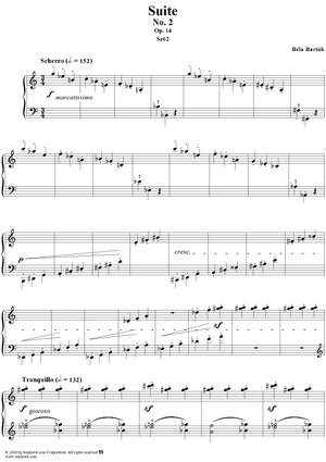 Op. 14, Movement 2:  Scherzo