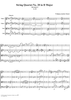 Quartet No. 20, Movement 1 - Score