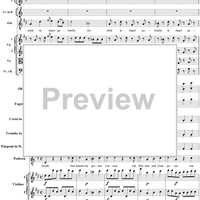 La Finta Giardiniera, Act 1, No. 3 "Zu meinem Ohr erschallet" (Aria) - Full Score