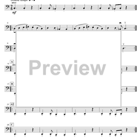 Suite for string orchestra and percussion - Cello 1